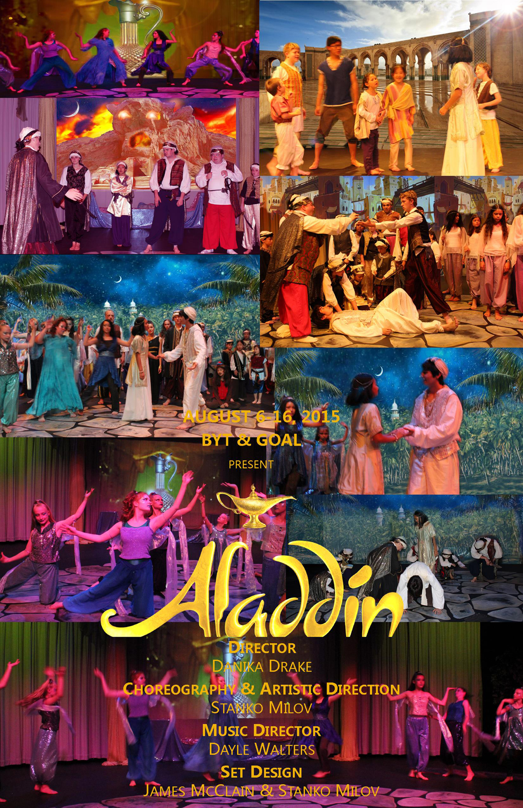 Bellevue Youth Theatre Aladdin Production