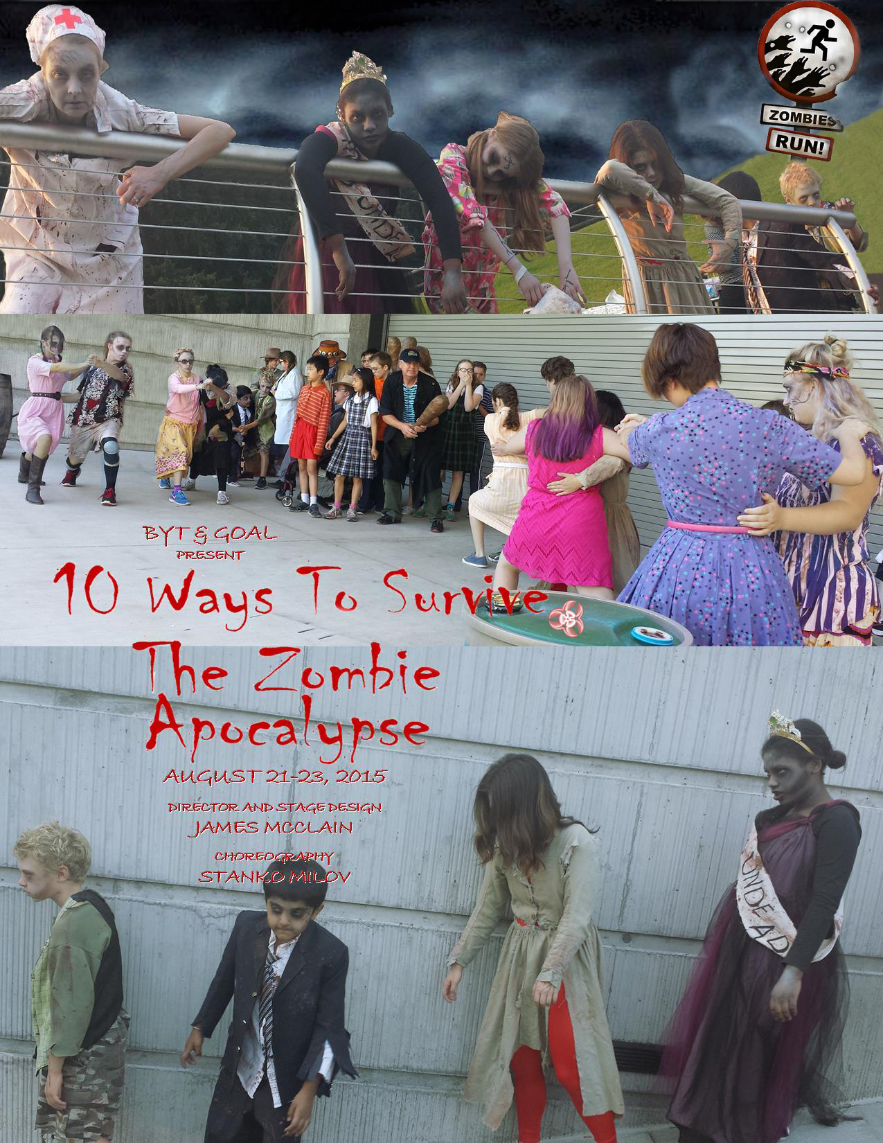 Bellevue Youth Theatre Zombies Production