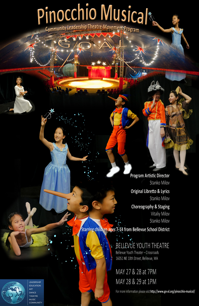 Pinocchio Musical Poster